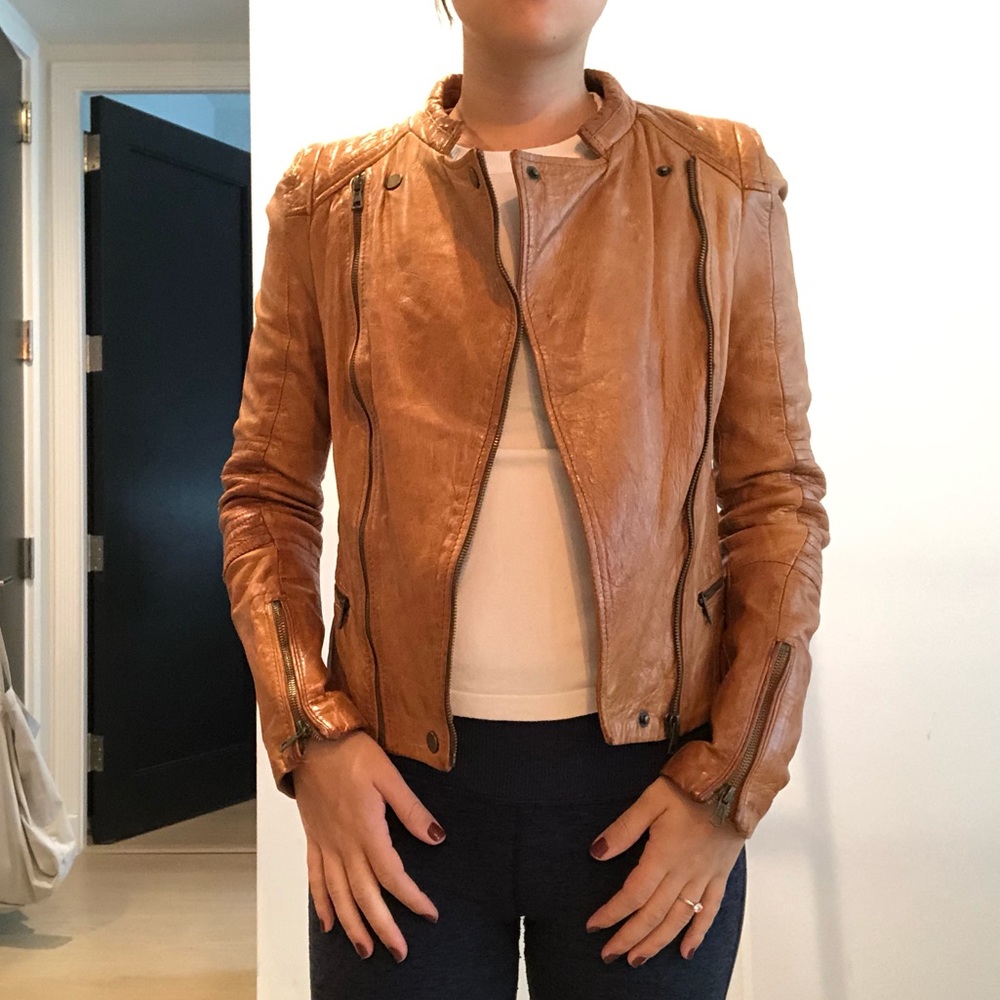 100% AUTHENTIC LEATHER Jacket